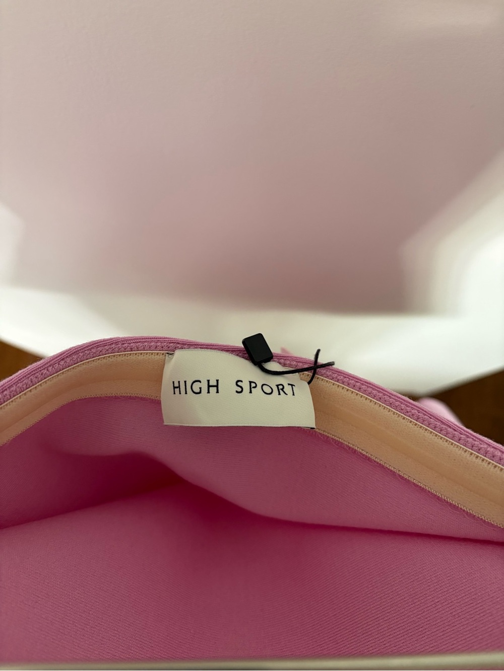NWT High Sport Strapless Peplum Top - Picture 5 of 8